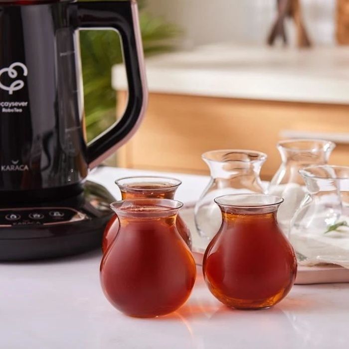 Carafes à Café Turc Karaca Win - Lot De 2, Compatibles Induction, Pour Moka Traditionnel - 10