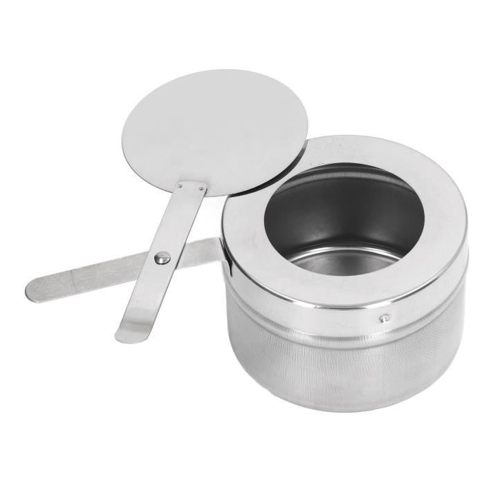Vogue K926 Couvercle En Acier Inoxydable Avec Poignée Centrale Pour Bac GN 1/1 Gastronorm