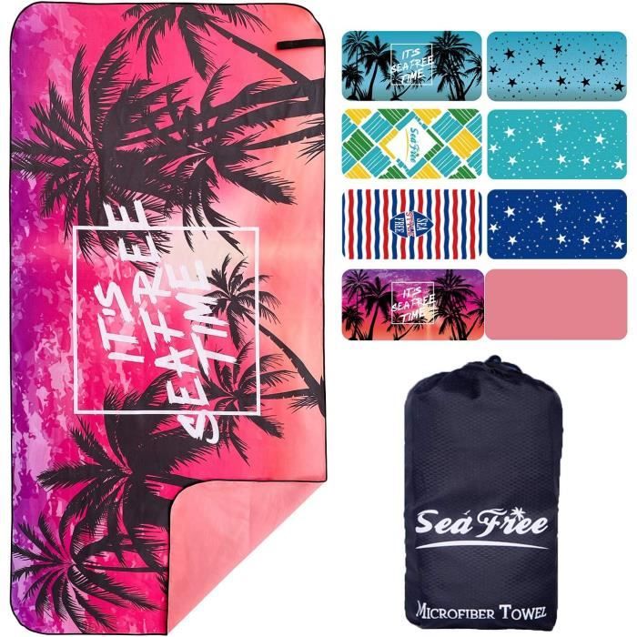 Serviettes Microfibre - Sechage Rapide Serviette Pour Le Sport Piscine