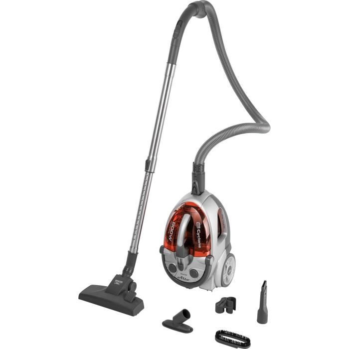 Aspirateur Sans Sac SENCOR SVC 730RD-EUE2 – 800W, Moteur ECO, 76dBA