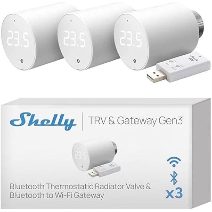 Lot De 4 Têtes Thermostatiques Thermostatiques Thermostatiques De Radiateur Smart Valve De