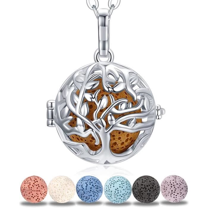 CELESTIA Femmes Collier de Diffuseur d'huile Essentielle Bijoux d CELESTIA Femmes Collier de Diffuseur d'huile Essentielle Bijoux d