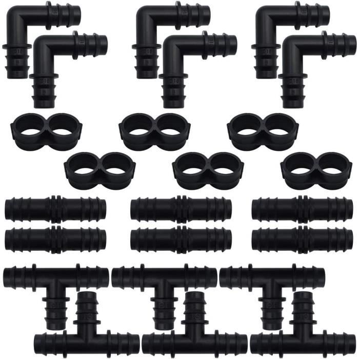 CONNECTEUR DE TUYAU D'eau Neuf En Forme De T Adaptateur Arrosage Pour