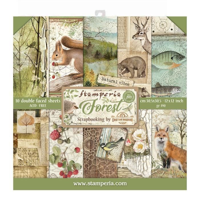 Papier Découpage Scrapbooking Aquarelle Paysages Nature & Voyage - 60 Feuilles + Dentelle + Ficelle + Stickers, Idéal Pour Journaling Et Déco Murale