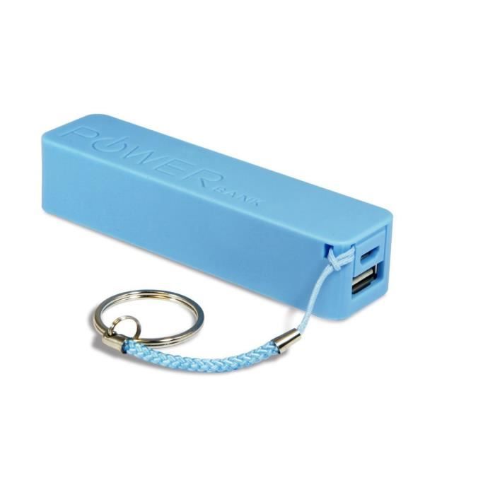 Batterie externe de secours 2600 mah Powerbank tout smartphone