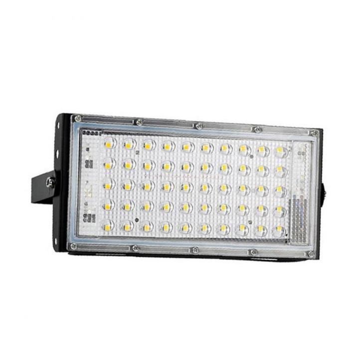 220V 50W LED Aluminum Lumière d'inondation Projecteur Lampe de Travail Jardin FR