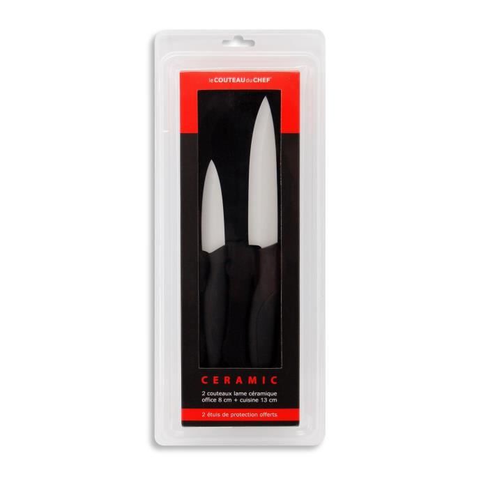 Coffret Tarrerias-Bonjean 2 couteaux en céramique : office et cuisine