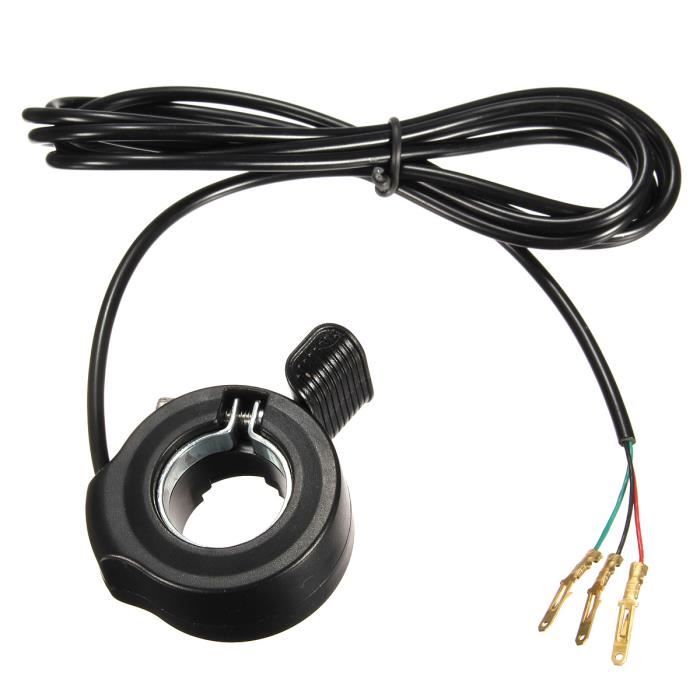 Ensemble de Commande de Vitesse D/'accélérateur Universel 7//8 Pouces remplacement pour Scooters de Vélo électrique pour gachette trottinette electrique,accelerateur de pouce Commande à Levier au Pouce