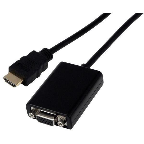MCL Samar Adapt  HDMI Male VGA Femelle HD15 audio
