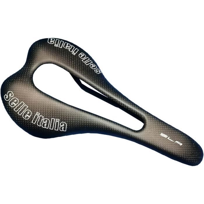 Selle Vélo Carbone Universelle - Homme - Finition Brillante/mate - Neuf
