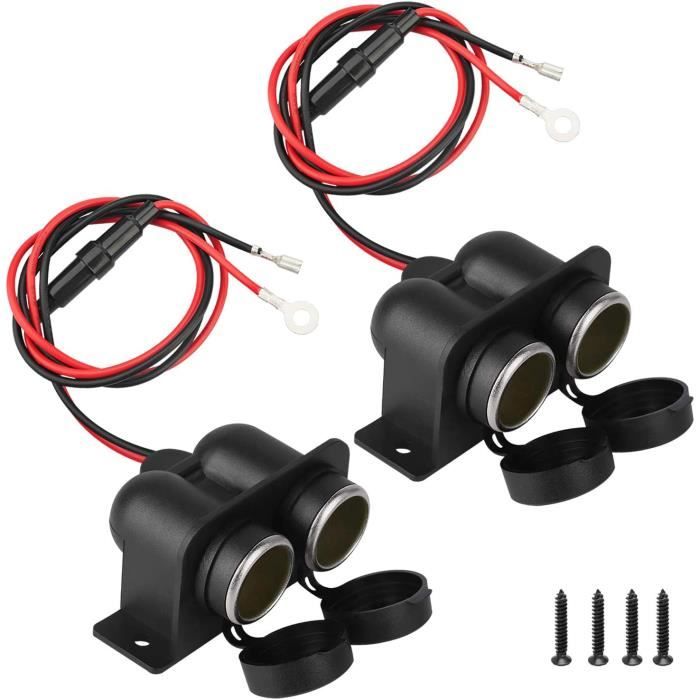 Allume Cigare Socket, Prise De Courant Allume-Cigare 12V - 24V Pour