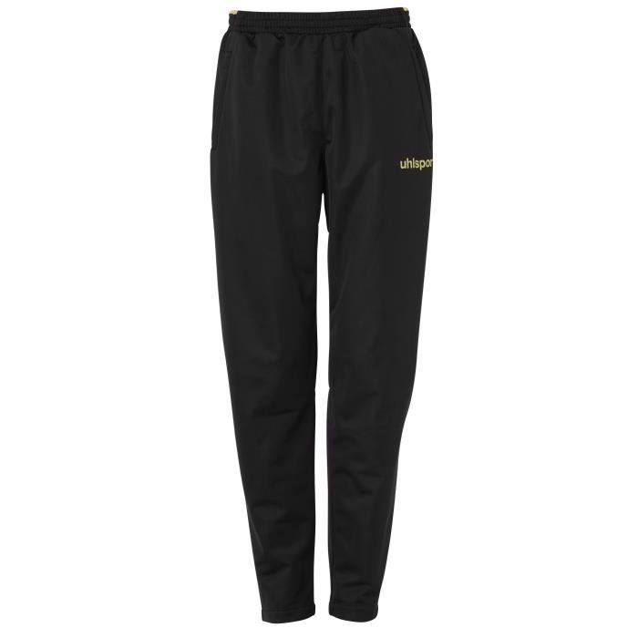 Pantalon de football Uhslport Liga 2.0 Classic - noir et or - taille XXL