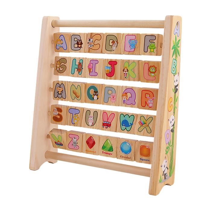 Jeux D'orthographe Montessori En Bois - Apprentissage Lettres Et Mots Pour Enfants 3-6 Ans