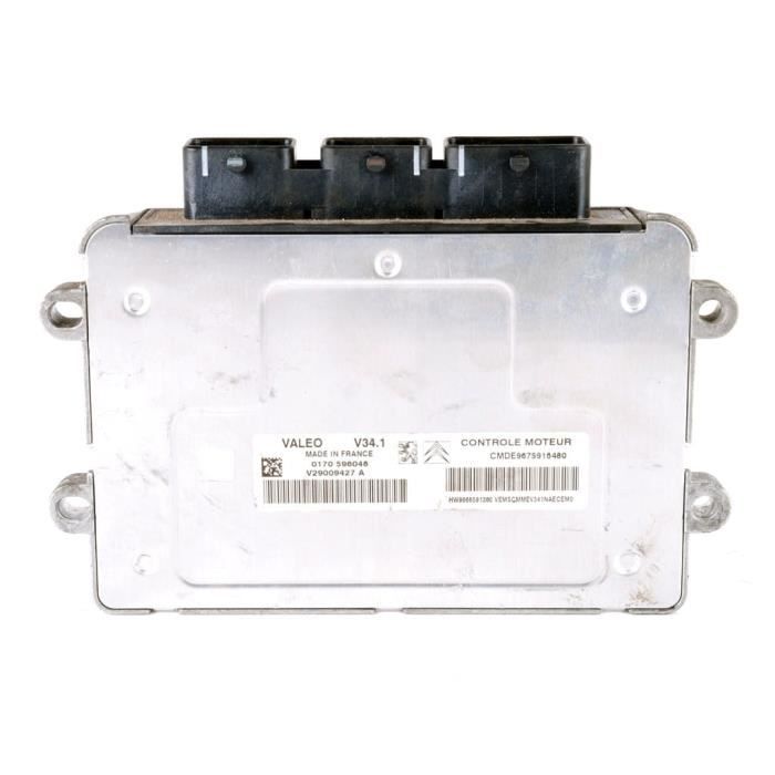 Calculateur Moteur ECU Citroen C2 03-09 C3 02-10 Peugeot 207 1.4 8V 9675916480 9666591380 V29009427 A