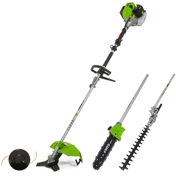 D&eacute;broussailleuse thermique - VITO - 4 outils en 1 - 2T 2.15CV 52cm&sup3; 