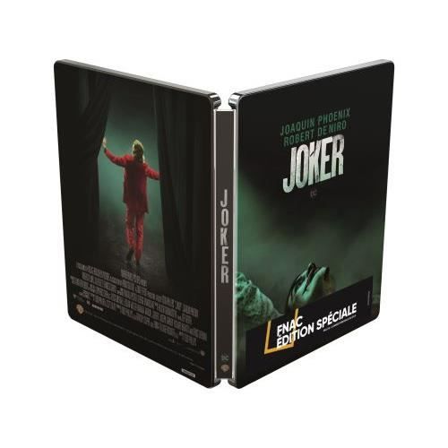 Joker Steelbook 4k Collector Bande Originale En Blu Ray Film Pas Cher Cdiscount