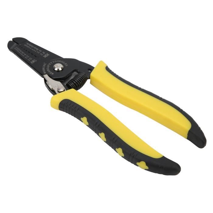 Pince à dénuder multifonctionnelle, outil professionnel de dénudage de fils, coupe-câble Pince à dénuder multifonctionnelle, outil professionnel de dénudage de fils, coupe-câble