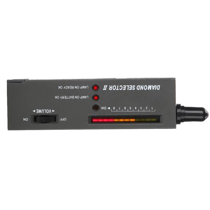 Testeur De Diamants Portable Haute Précision - Détection Pierres Précieuses LED/Audio
