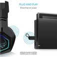Casque micro sans fil gamer XPERT-H900 2,4 GHz pour PS4/Xbox One/Switch/PC/Mac Rétro éclairé bleu - 10h d'autonomie-1