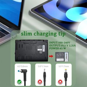 Chargeur D'origine HP Pavilion G6-2324sf - 18,5V 3,5A, Occasion Fonctionnel