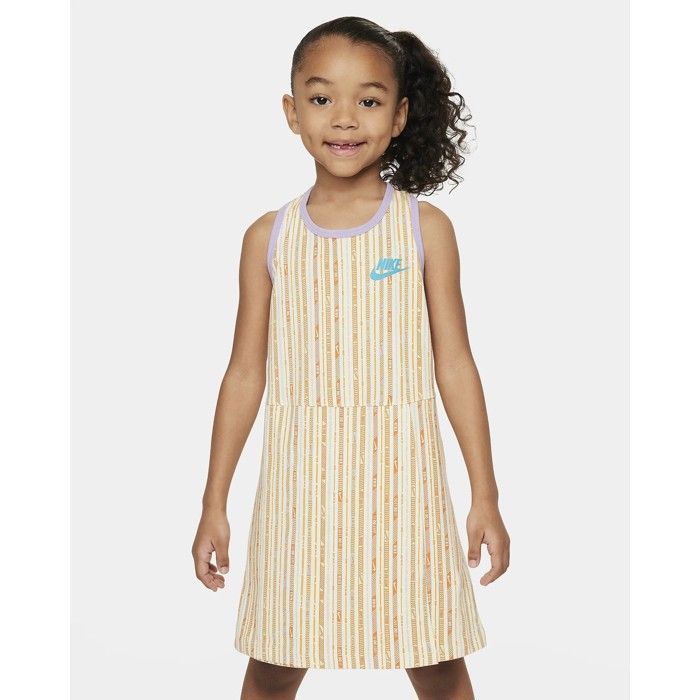 Robe fille Nike Happy Camper Aop coconut milk Cdiscount Pret a Porter