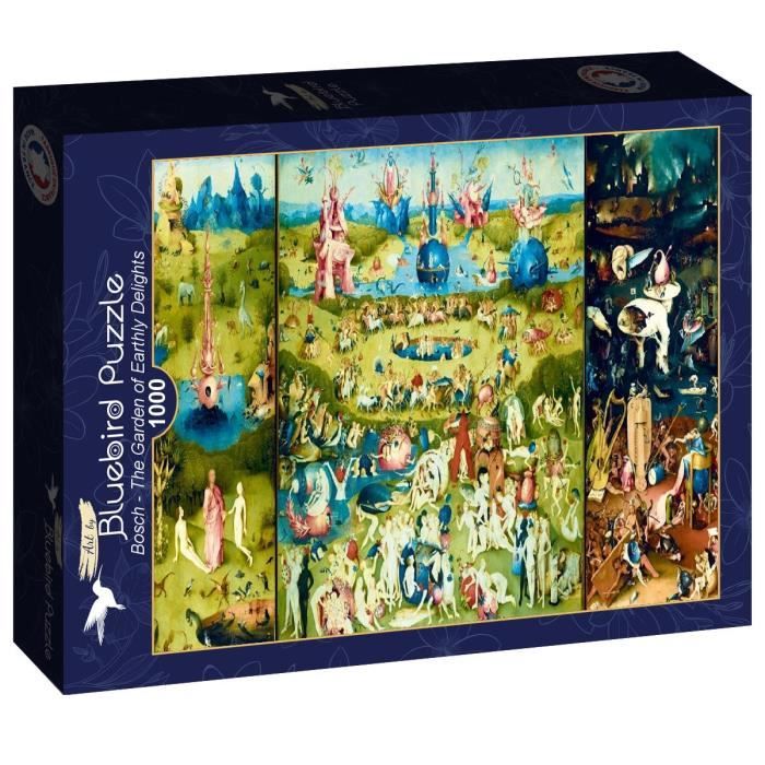 Puzzle - Bluebird - Le Jardin des délices terrestres - 1000 pièces ...