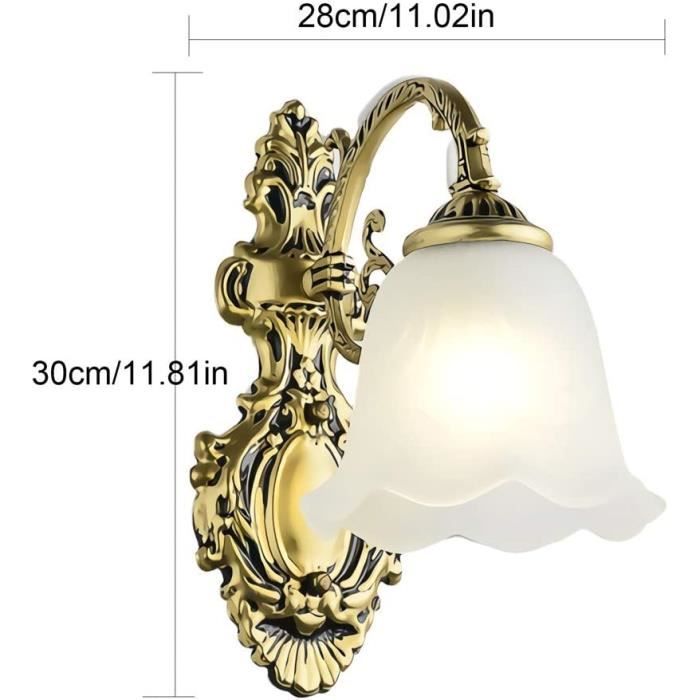 6 Mini Appliques Murales Décoratives - Style Européen, échelle 1:12, Pour Maquettes Et Dioramas