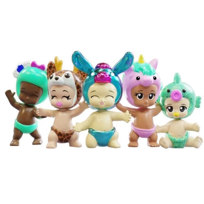 Mini-figurines Bébé A Collectionner - Bibi Chibis - Pack De 5 - Modele Aléatoire - 5 Figurines Chibi Dont 3 Mysteres à Prix Mini-figurines Bébé A Collectionner - Bibi Chibis - Pack De 5 - Modele Aléatoire - 5 Figurines Chibi Dont 3 Mysteres à Prix