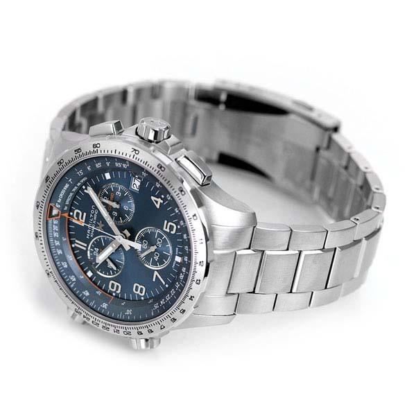 HAMILTON H77922141 KHAKI AVIATION X WIND GMT CHRONO QUARTZ