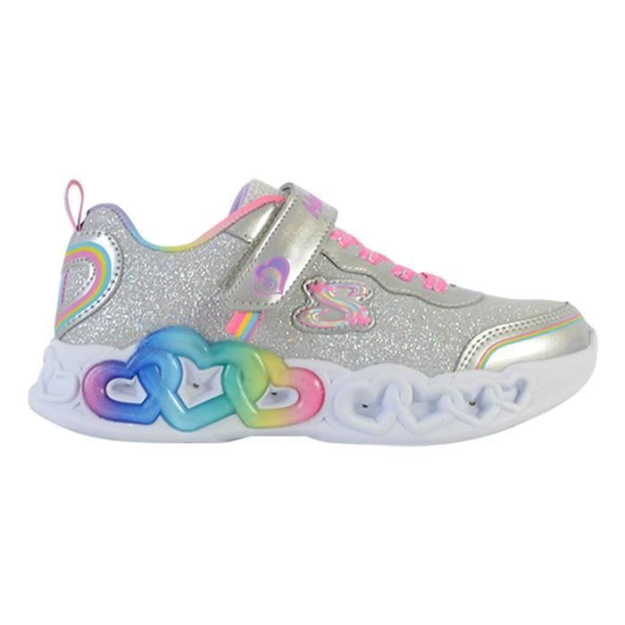 Skechers enfant argent outlet