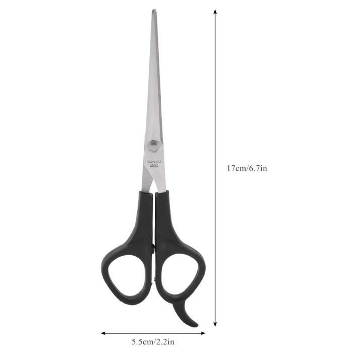 Kit De 3 Ciseaux De Toilettage Professionnels Pour Chien Et Chat - 7 Pouces - Droits, Incurvés, éclaircis