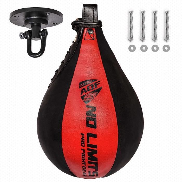 Sac de frappe poire de vitesse pour boxe entraînement reaction