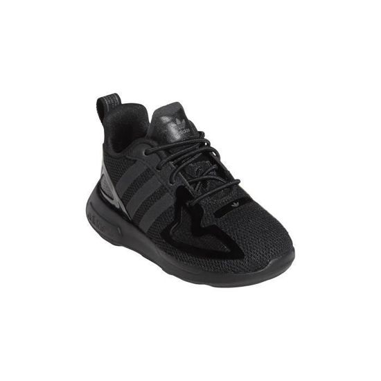 Baskets bebe adidas Originals ZX 2K Flux Noir noir gris fonce Cdiscount Chaussures