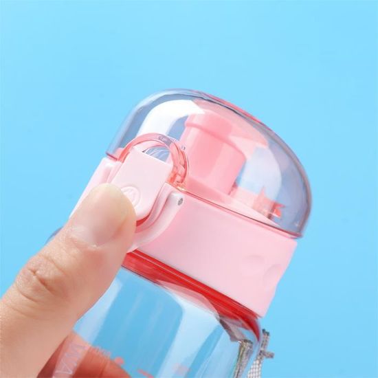 Bouteille à boire en plastique transparent Portable de 780ml
