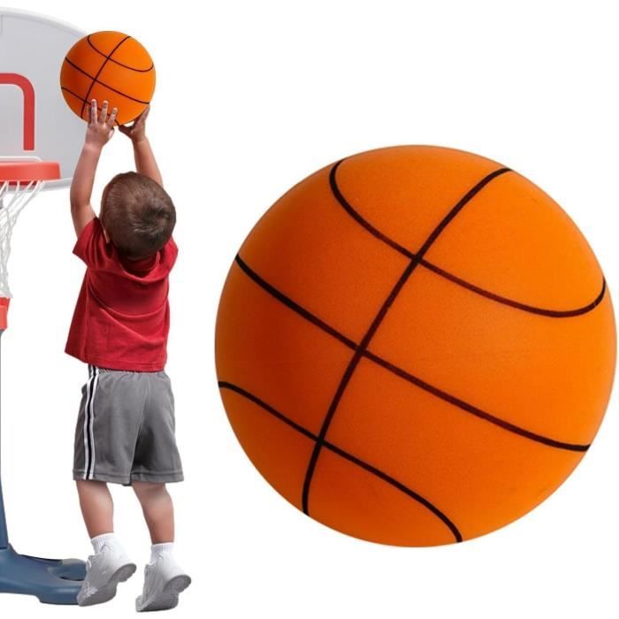 Le basket-ball silencieux sans mains Basketball silencieux, ballons de  sport en mousse de basket-ball à faible bruit pour les enfants de plus de 3  ans