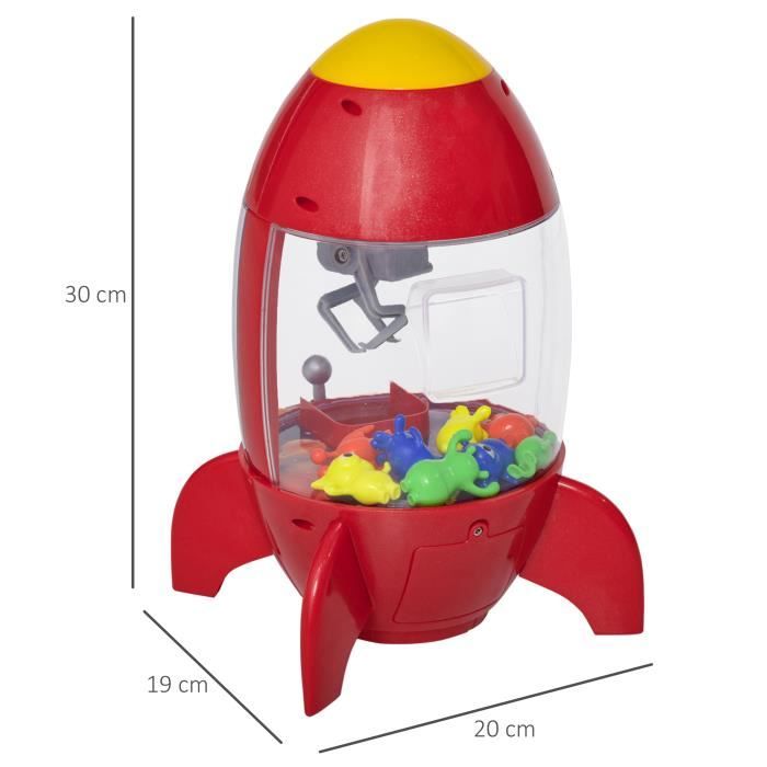Alacritua Machine à Pinces pour Enfants Machine Attrape Bonbon avec  Lumières Et Musique Machine Attrape Bonbon Candy Grabber Cadeaux pour  Filles à