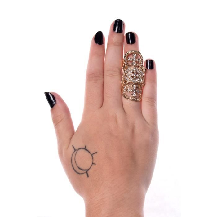 Bague armure femme online