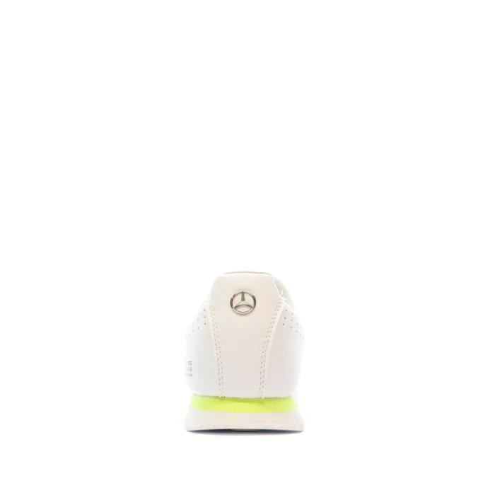 Baskets Blanches Homme Puma Mapf1 Roma Blanc Cdiscount Chaussures