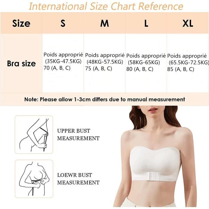Brassière Femme Sans Armature - Bandeau Sport, Yoga, Quotidien | Tissu Respirant Confortable | Soutien Léger