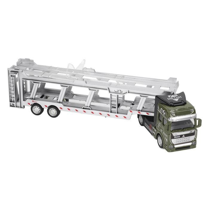 VGEBY Transport Truck Toy Modèle de camion transporteur, transport jouets  accessoire Vert, avec voiture d'ingénierie classique - Cdiscount Jeux -  Jouets