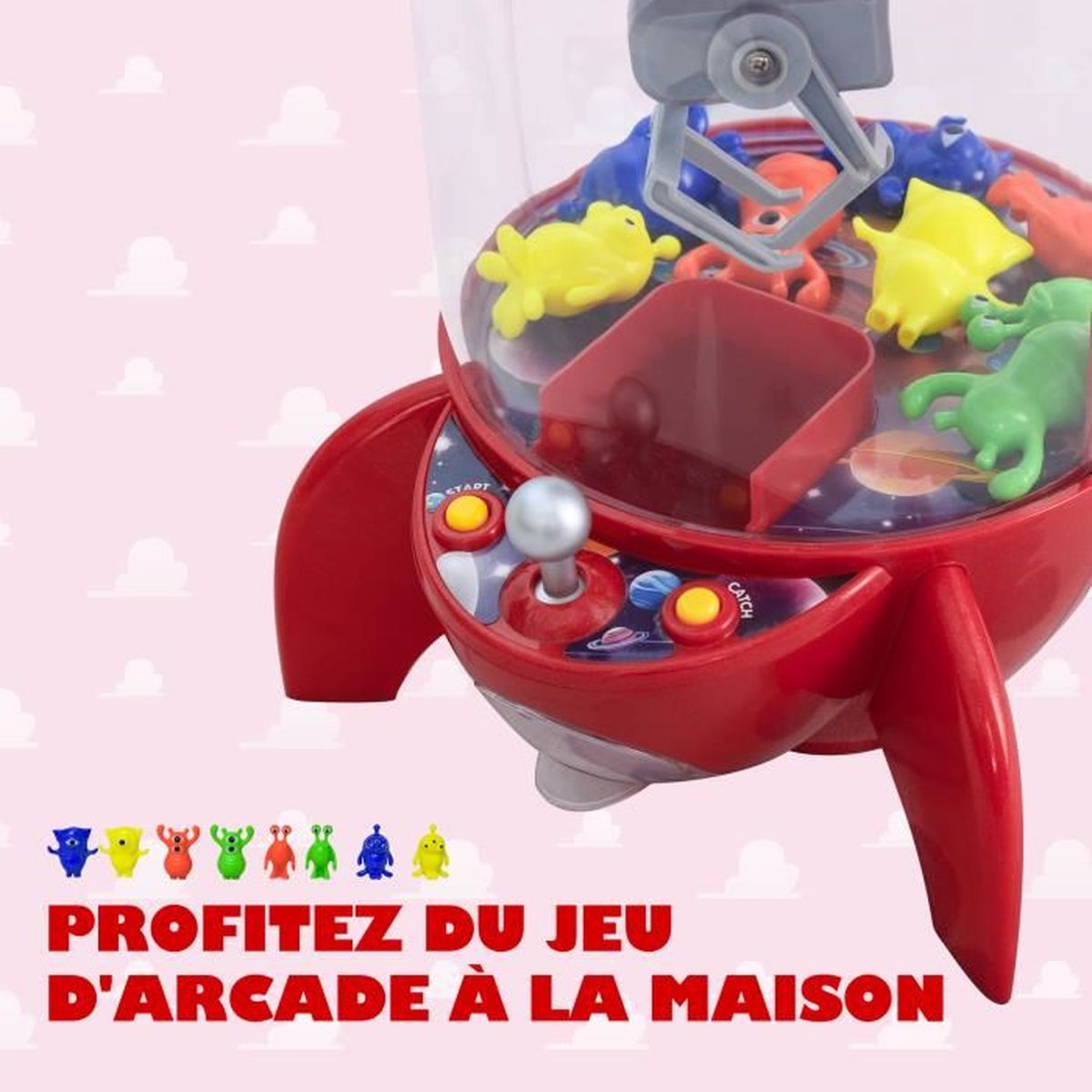 Machine A Pince Fete Foraine Occasion Candy Grabber fusée - machine attrape à bonbons - machine à pince - jeu de  griffe - 8 figurines incluses - fête foraine - Cdiscount Jeux vidéo