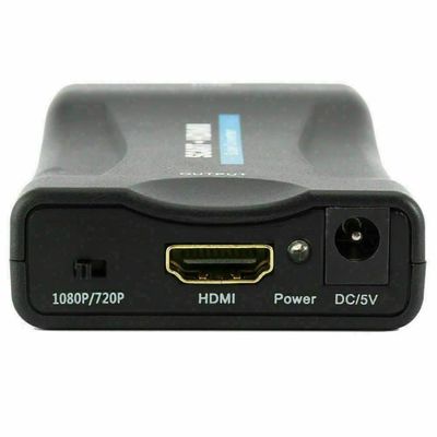 Convertisseur Péritel Vers Hdmi Adaptateur Scart Vers Hdmi 1080p Hd Pour Dvd Sky Box Stb Etc