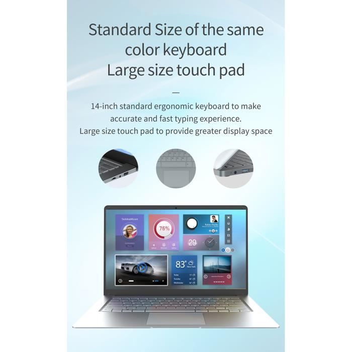 PC Portable-Jumper EZbook A5 Ordinateur Portable3