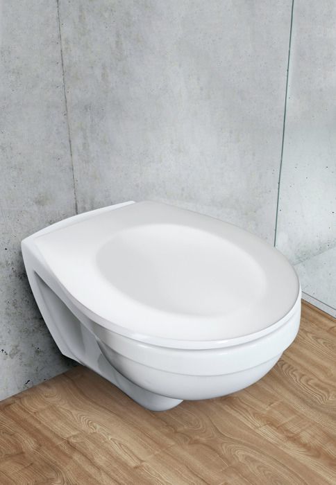 WENKO Abattant WC avec Frein de Chute VARONI, Cuvette de Toilette