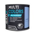 BATIR PEINTURES - Peinture multi-support satin soyeux  0.5l bleu lavande - BATIR-0