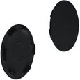 Cache trou 35mm plastique noir capuchon protection a clipser enfoncer mur cuisine chambre salle de bain salon meuble-0