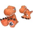 Nicotoy peluche Jurassic World T-Rex 46 cm peluche orange-0
