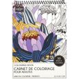 Livre De Coloriage 30 Pages "adulte" 21x29cm Blanc - Paris Prix-0