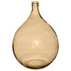 Vase - ATMOSPHERA - Dame Jeanne - Verre recyclé - Rose blush - H56 cm