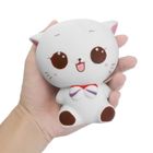 TEMPSA Squishy Chat Chaton 11cm Rebond Lent Jouet de Décompression Dessin Animé Cadeau Collection Décor